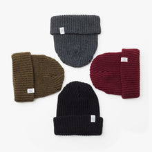 Load image into Gallery viewer, Chunky Knit Beanie (Charcoal)