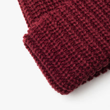 Load image into Gallery viewer, Chunky Knit Beanie (Burgundy)