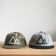 Load image into Gallery viewer, Mountains Baseball Cap (Gray/Black)