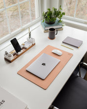 Load image into Gallery viewer, Leather Desk Pad (Ugmonk Logo - Natural)
