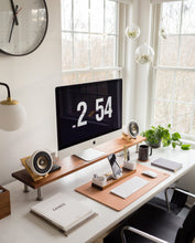 Load image into Gallery viewer, Leather Desk Pad XL (Ugmonk Logo - Natural)