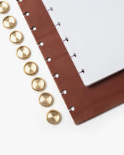 Load image into Gallery viewer, Discbound Heirloom Journal (Brown)