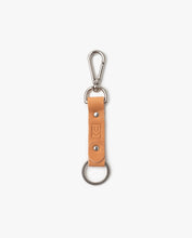 Load image into Gallery viewer, Leather Key Clip (Tan)
