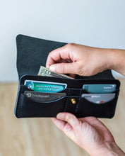 Load image into Gallery viewer, Long Wallet (Black)