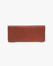 Load image into Gallery viewer, Long Wallet (Cognac)