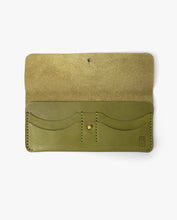 Load image into Gallery viewer, Long Wallet (Olive)