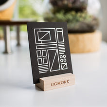 Load image into Gallery viewer, Geometric Mini Print Set (+ Card Holder)