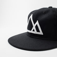 Load image into Gallery viewer, Mountains Baseball Cap (Solid Black)