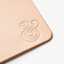 Load image into Gallery viewer, Premium Leather Mousepad XL (Natural)