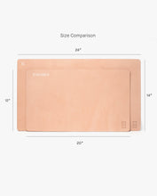 Load image into Gallery viewer, Leather Desk Pad XL (Ugmonk Logo - Natural)
