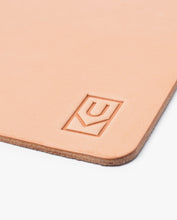 Load image into Gallery viewer, Premium Leather Mousepad XL (Ugmonk Logo - Natural)
